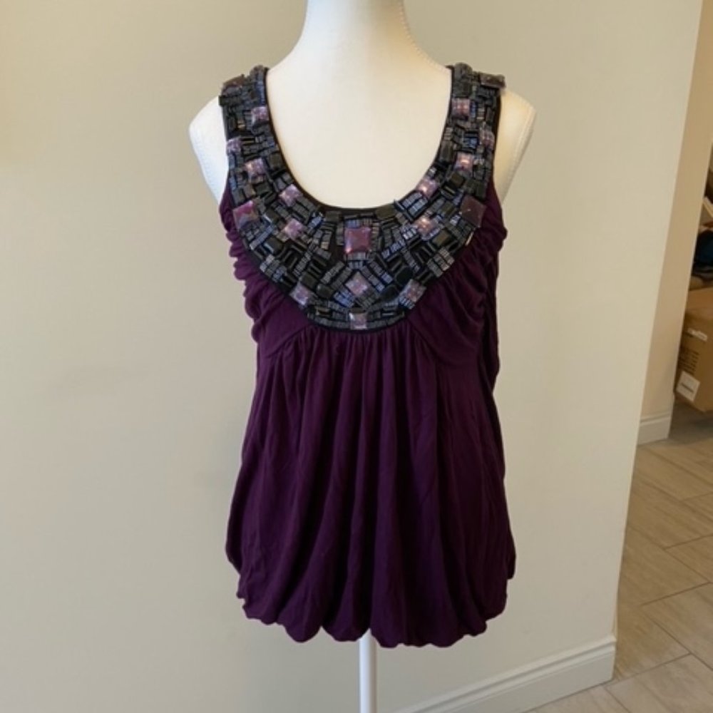 Ricki's purple halter top